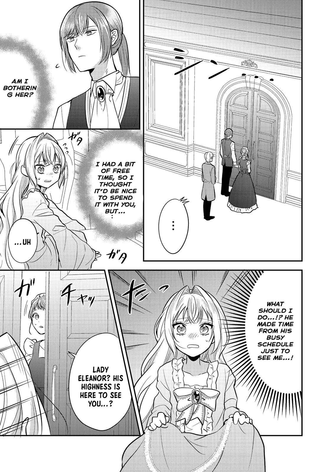The Mind-Reading Villainess and the Mischievous Puppy Prince. Chapter 14 - . Page 11